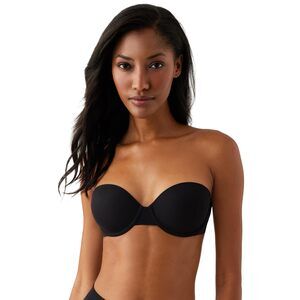 Wacoal Women's Comfort First Strapless Bra, Black, 36D/DD